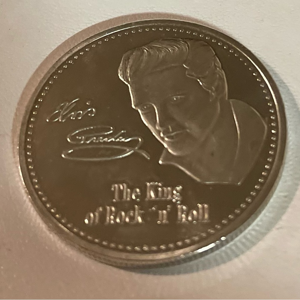 Elvis Presley half dollar